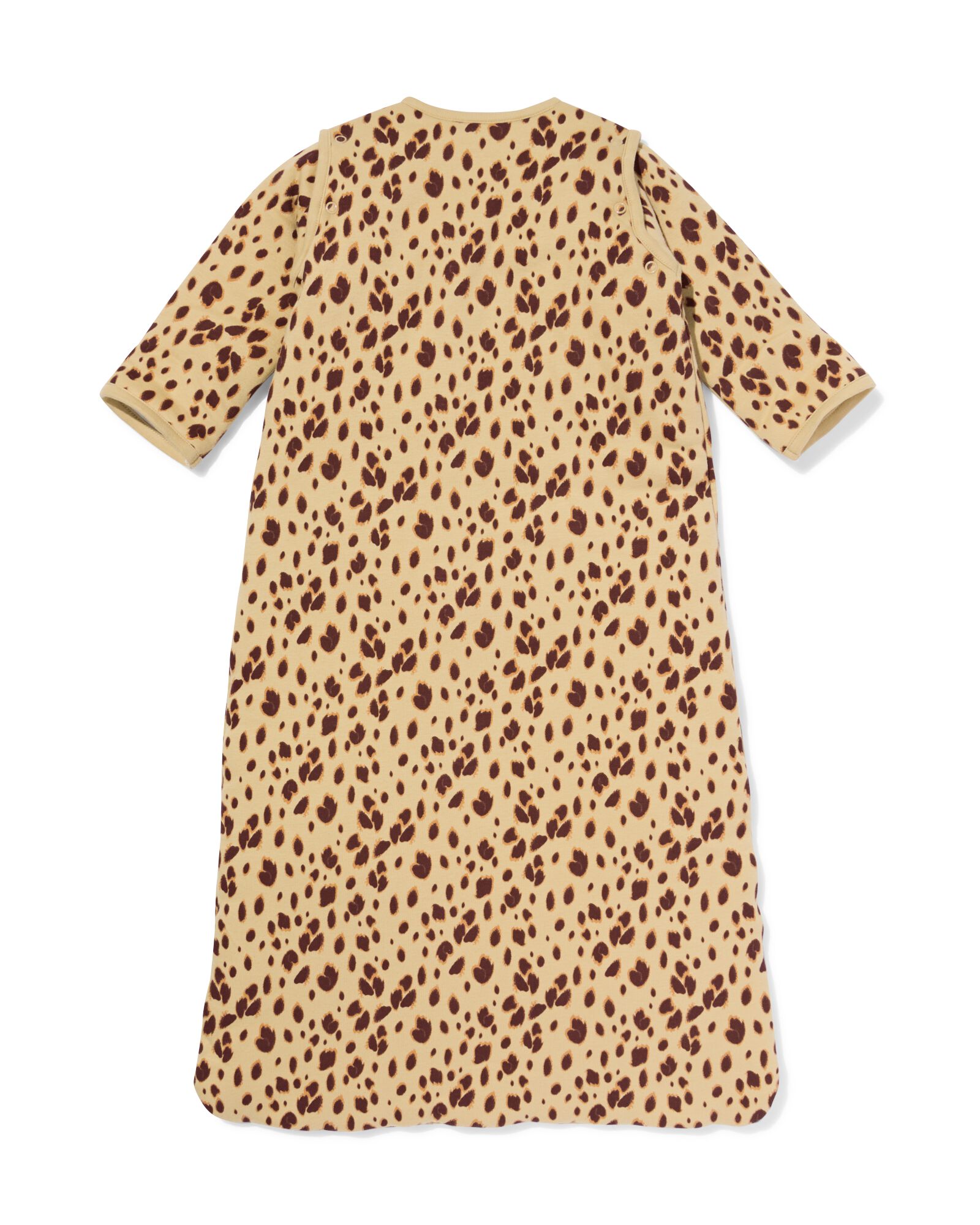 gigoteuse avec manches amovibles coton tog 3,0 l&eacute;opard marron - 33364550BROWN - HEMA