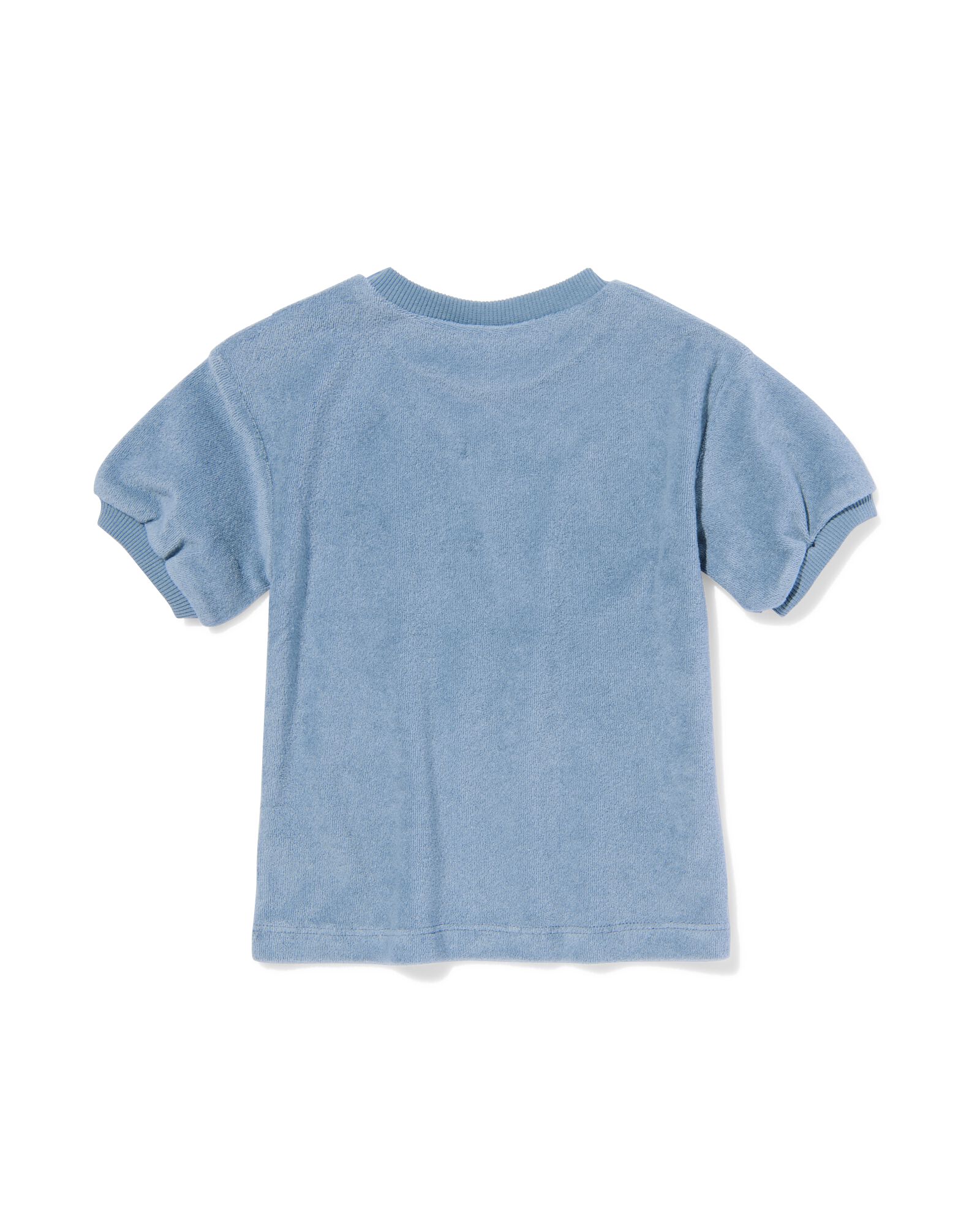 t-shirt b&eacute;b&eacute; happy bleu - 33167070BLUE - HEMA