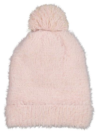 flauschige Kinder-Mütze rosa rosa - 1000020546 - HEMA