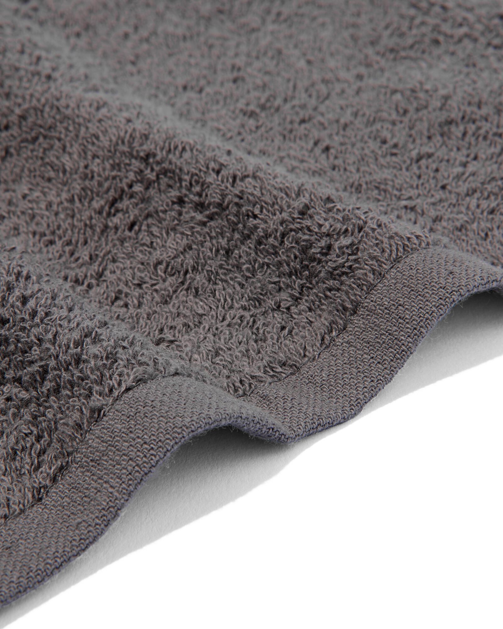 gezichtsdoekjes 30x30 zware kwaliteit grijs - 4 stuks - 5210074 - HEMA