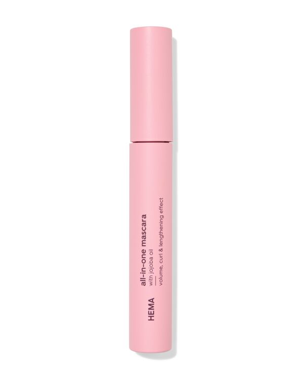 mascara tout-en-un anti-bavures noir - 11210370 - HEMA