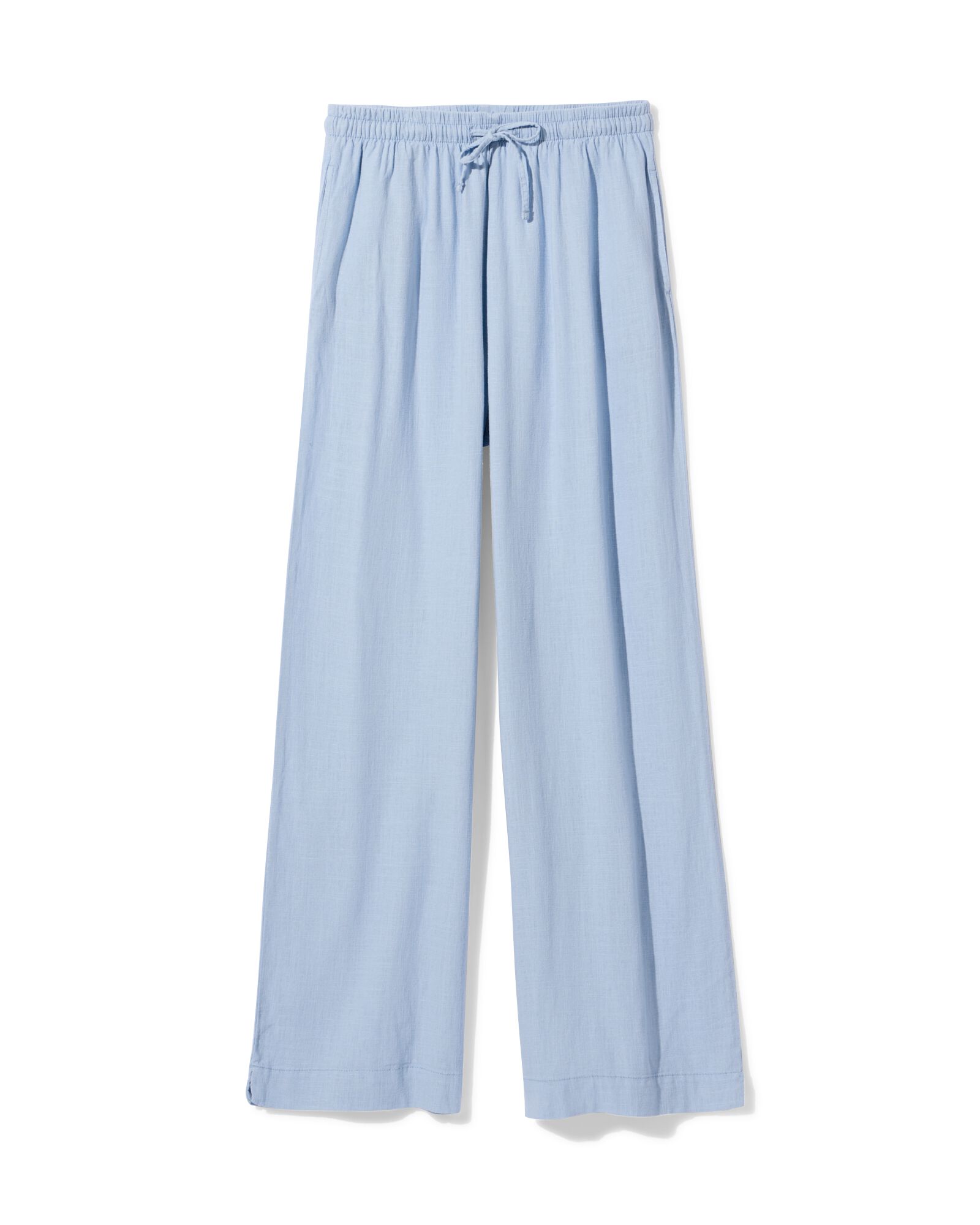 damesbroek Tatum regular fit lichtblauw lichtblauw - 36208690LIGHTBLUE - HEMA