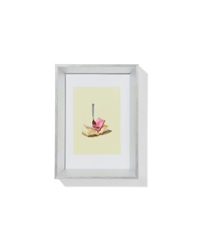 cadre photo 10 x 15 cm bois facettes - 13626066 - HEMA