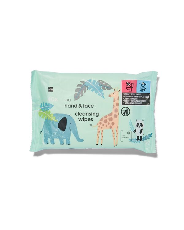 milde poetsdoekjes - 40 stuks - 11341145 - HEMA