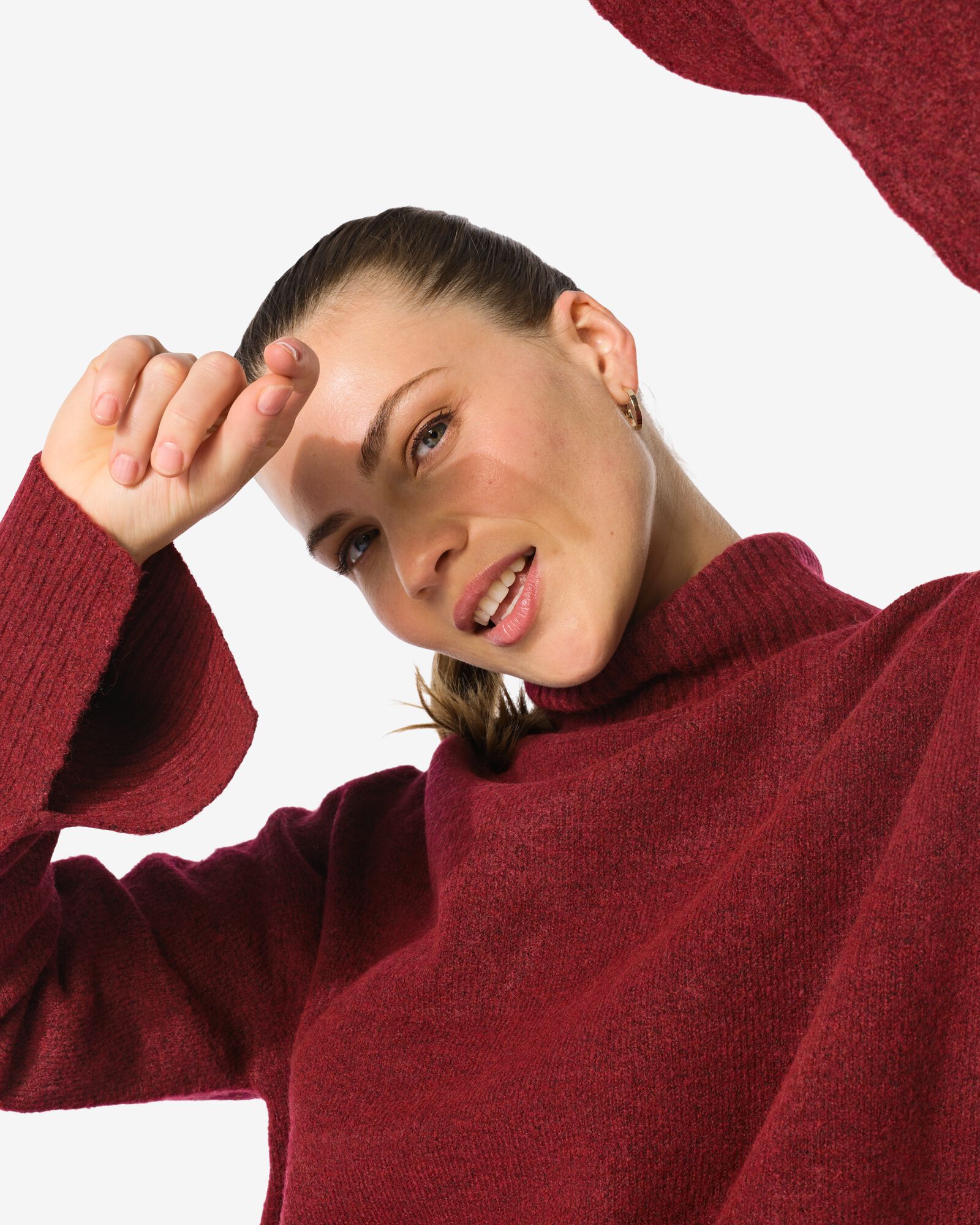 dames coltrui Frankie  rood rood - 36302920RED - HEMA