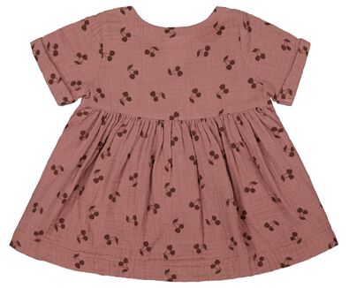 Baby-Set, Kleid mit Pumphose rosa - 1000027372 - HEMA