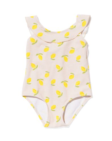 Baby-Badeanzug, Zitronen gelb 86/92 - 33229968 - HEMA
