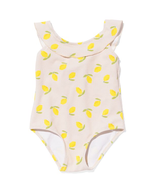 maillot de bain bébé citrons jaune jaune - 33229965YELLOW - HEMA