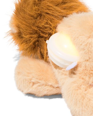 peluche lumineuse lion 22 cm - 15100255 - HEMA