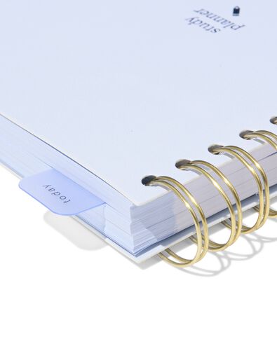 agenda d'&eacute;tudes 21x27 cm bleu clair - 14103710 - HEMA