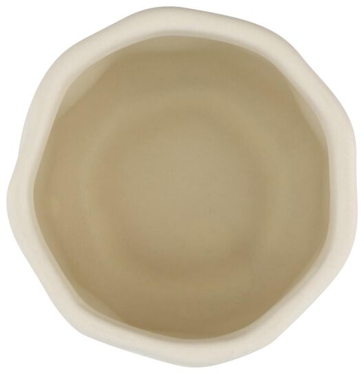 cache-pot Ø14,5x13 céramique blanc - 13321155 - HEMA