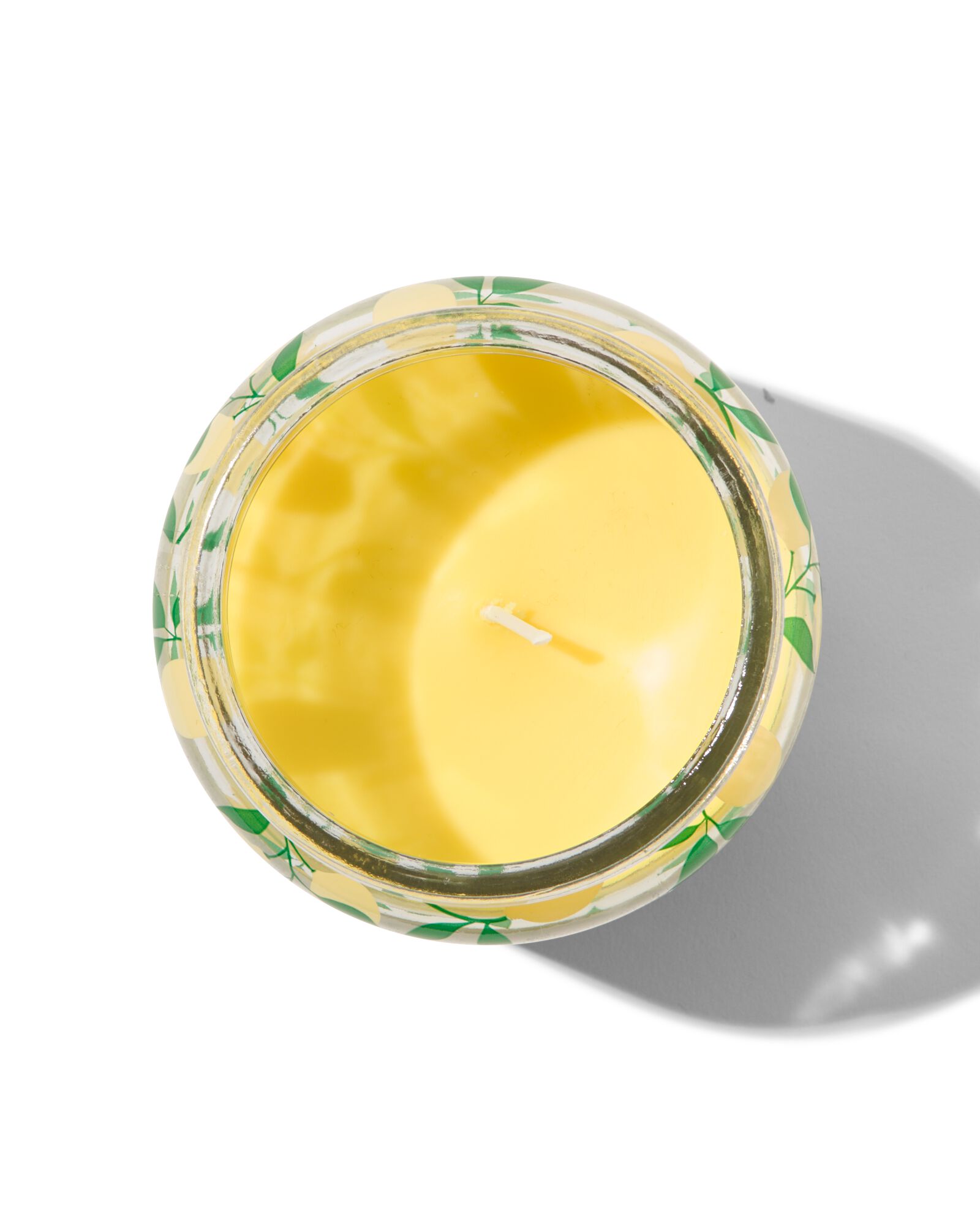 bougie parfum&eacute;e citronnelle dans un verre &Oslash;10x10 - 13502929 - HEMA
