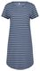 Damen-Nachthemd, Baumwolle, Streifen graumeliert - 1000025102 - HEMA