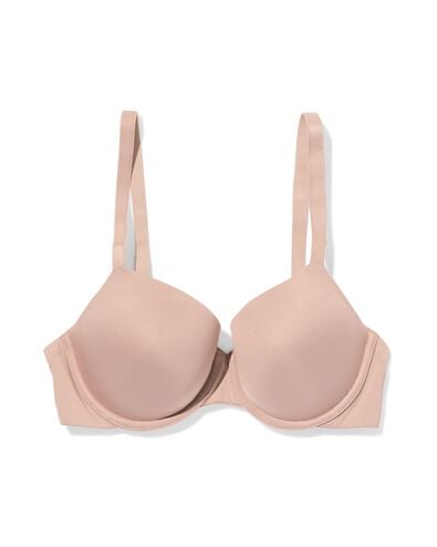 voorgevormde bh met beugel recycled/micro beige - 1000014813 - HEMA