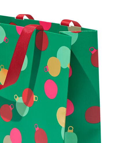 Geschenkt&uuml;te, 12 &times; 32 &times; 25 cm, Christbaumkugeln - 25700098 - HEMA