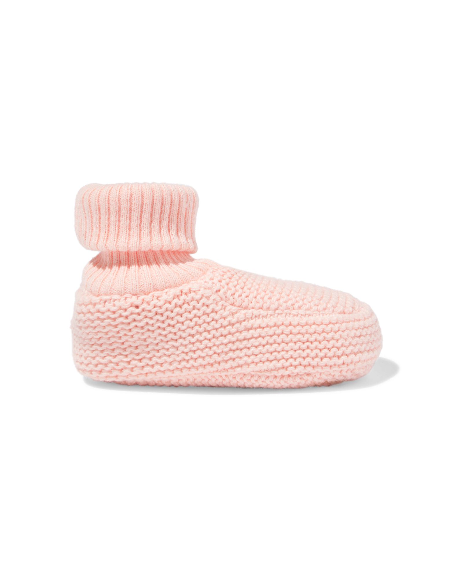 newborn sloffen gebreid roze - 33200395PINK - HEMA