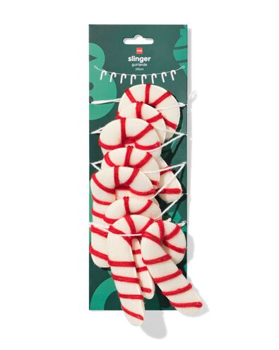 Girlande, 1,8 cm, Filz, Zuckerstangen - 25100287 - HEMA