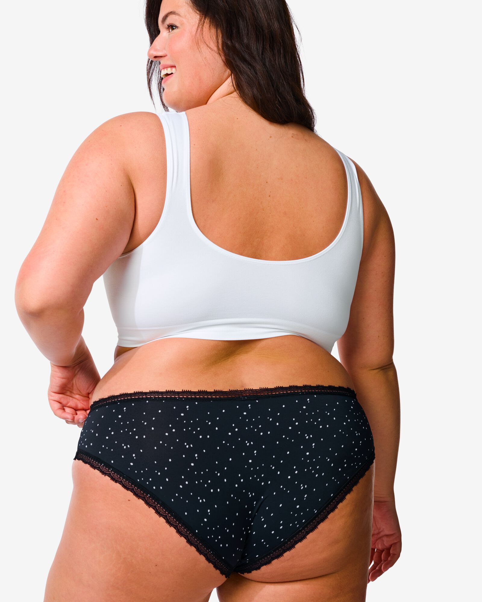 Damen-Bustier, nicht vorgeformt, nahtlos wei&szlig; - 1000024177 - HEMA