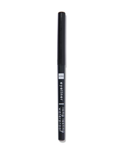 eyeliner longue tenue waterproof noir - 11210241 - HEMA