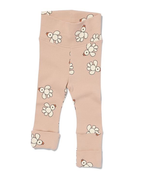 legging évolutif Miffy nouveau-né côtelé marron clair marron clair - 33405220LIGHTBROWN - HEMA