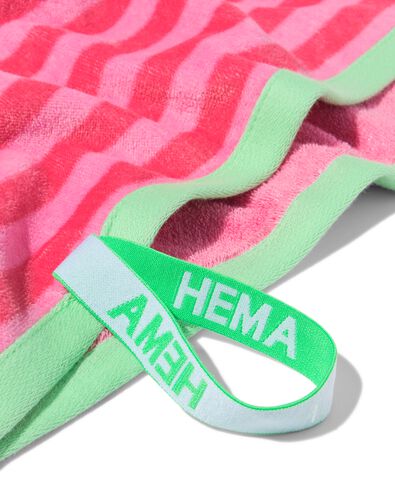 serviette de plage enfant 80 x 140 cm hippocampe velours - 5250053 - HEMA