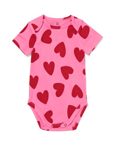 body coton extensible F&ecirc;te des m&egrave;res rose - 33387840PINK - HEMA