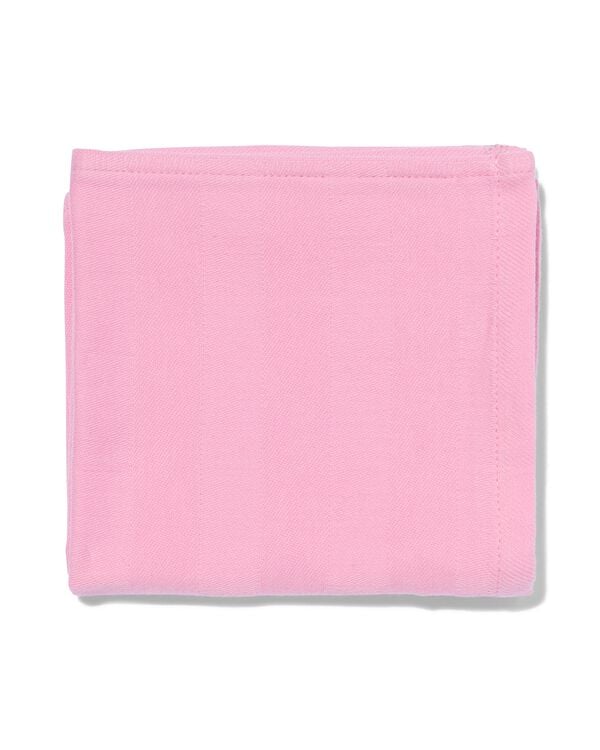 torchon 65x65 cm coton rose - 5440011 - HEMA