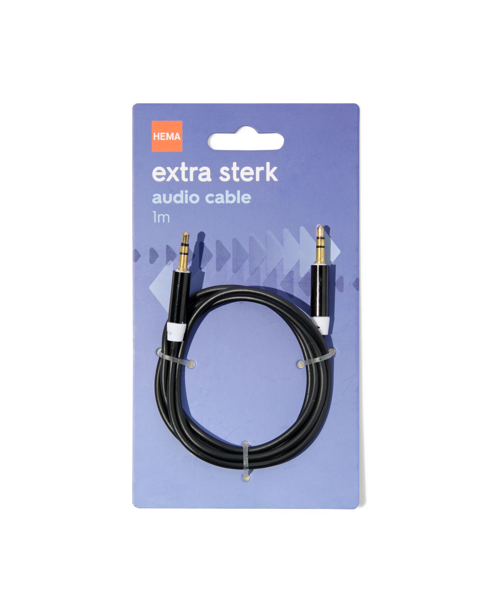 c&acirc;ble audio jack 3,5mm 1m - 39690505 - HEMA