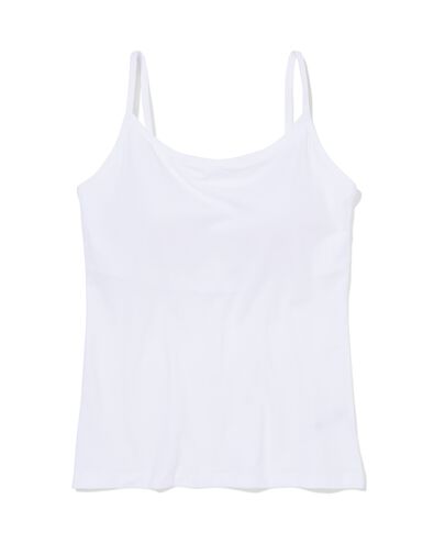 Damen-BH-Hemd mit integrierten Cups wei&szlig; wei&szlig; - 19606360WHITE - HEMA