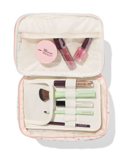 trousse de beaut&eacute; 25x17cm fleurs - 11890743 - HEMA