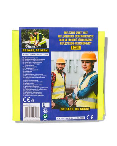 gilet de s&eacute;curit&eacute; r&eacute;fl&eacute;chissant pour adultes - 41760015 - HEMA