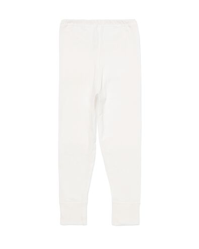 pantalon thermo enfant blanc blanc - 1000001504 - HEMA