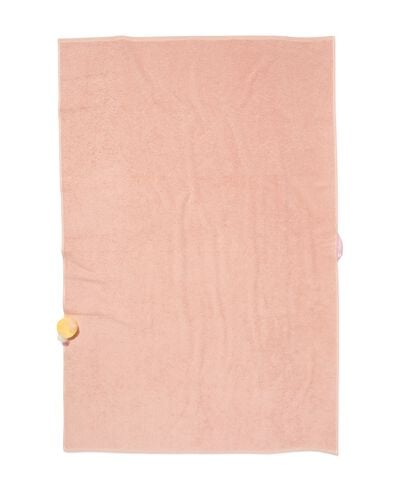 serviette de bain 2ème vie coton recyclé rose clair - 1000031878 - HEMA
