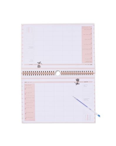 Takkie en Siepie familieplanner 31x21.8cm Takkie en Siepie papier - 14904700 - HEMA