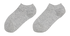 2 paires de chaussettes femme éco gris clair 39/42 - 4210184 - HEMA