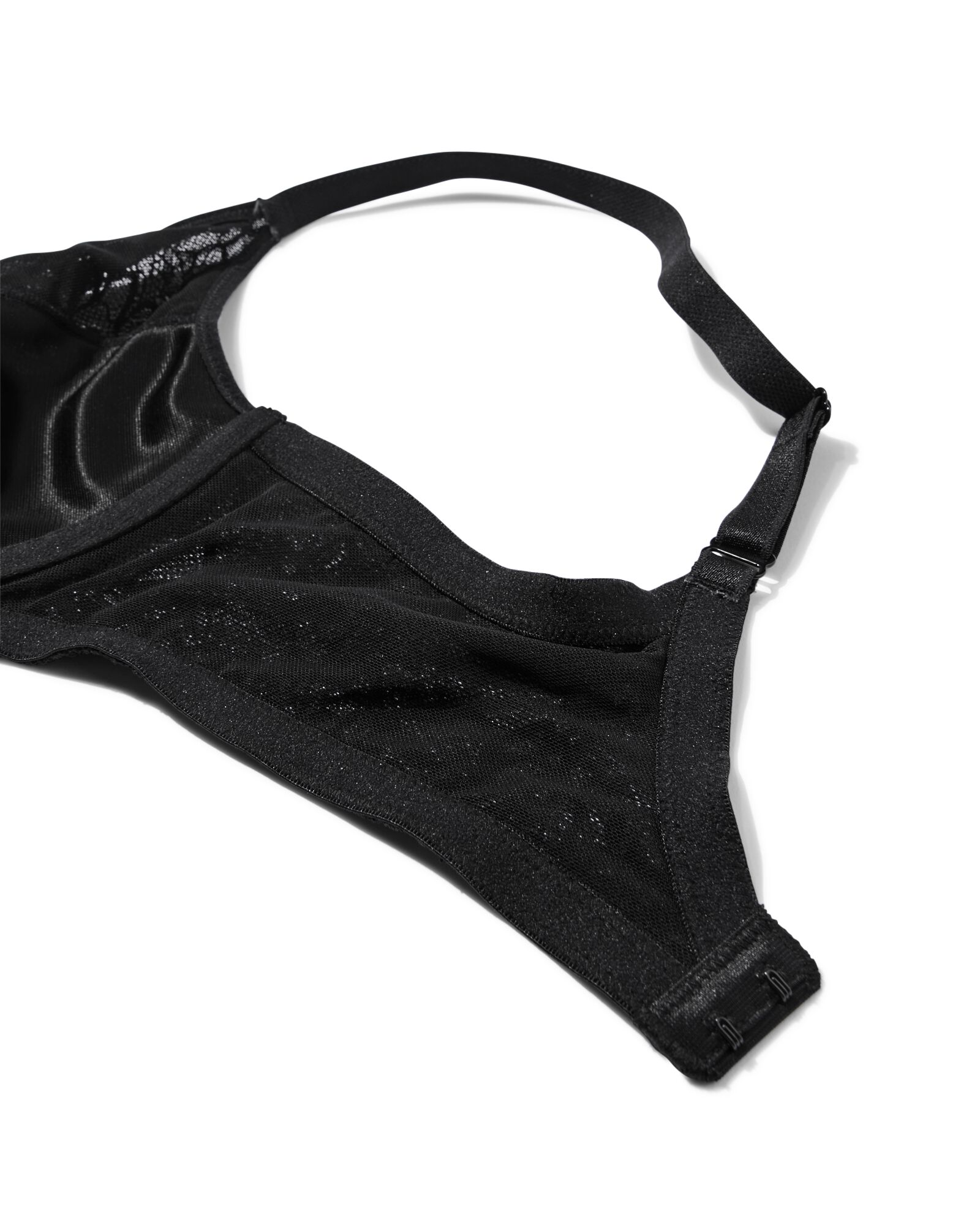 Nicht vorgeformter Spitzen-BH mit B&uuml;gel schwarz schwarz - 21870530BLACK - HEMA