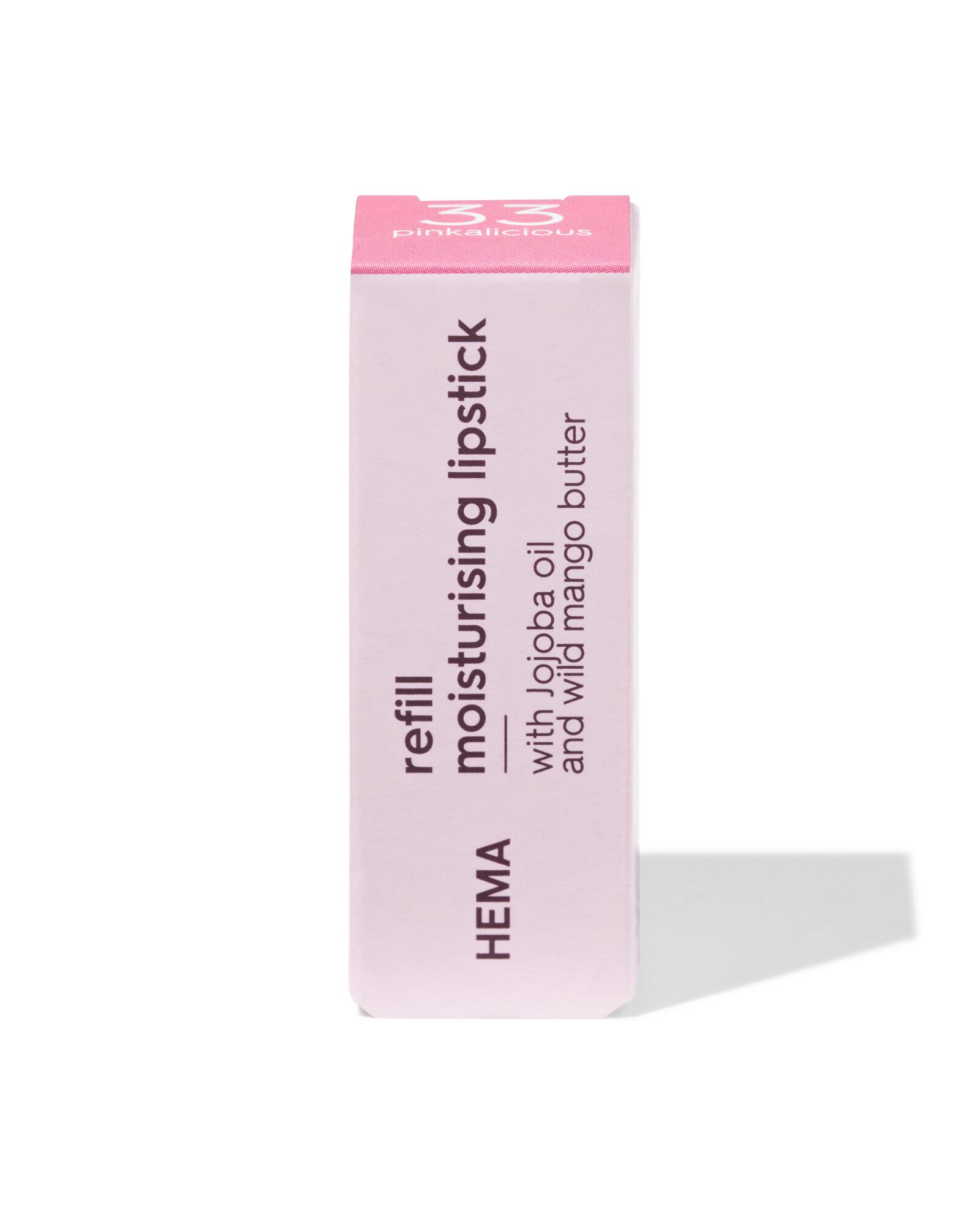navulling moisturising lipstick 33 pinkalicious - satin - 11230433 - HEMA
