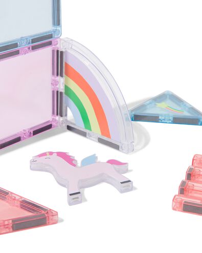 jeu de construction magn&eacute;tique ch&acirc;teau 20 pi&egrave;ces - 15100305 - HEMA