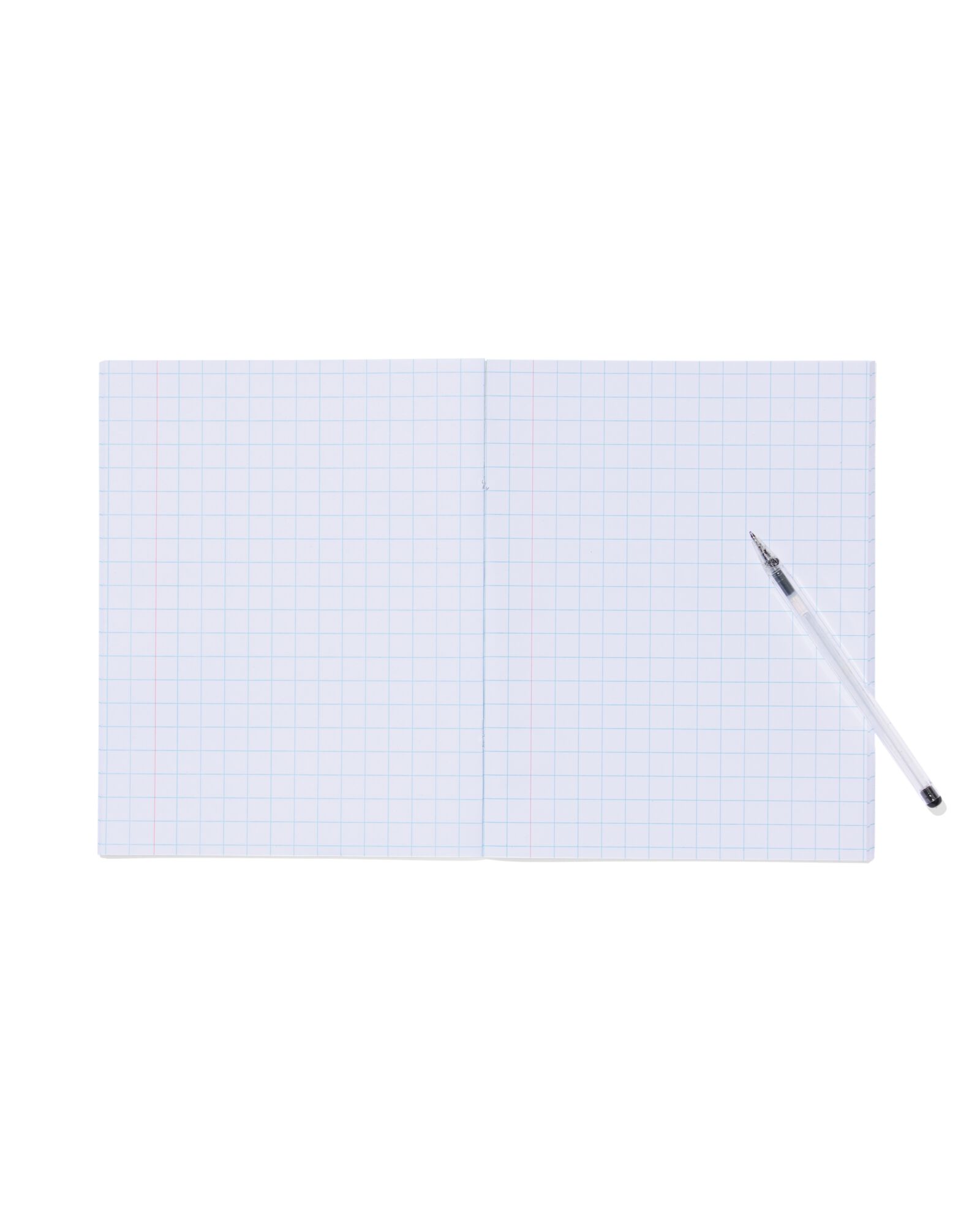 3er-Pack Hefte, blau, DIN A5, kariert (10 x 10 mm) - 14120219 - HEMA