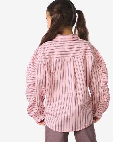 kinderblouse strepen roze roze - 30837007PINK - HEMA