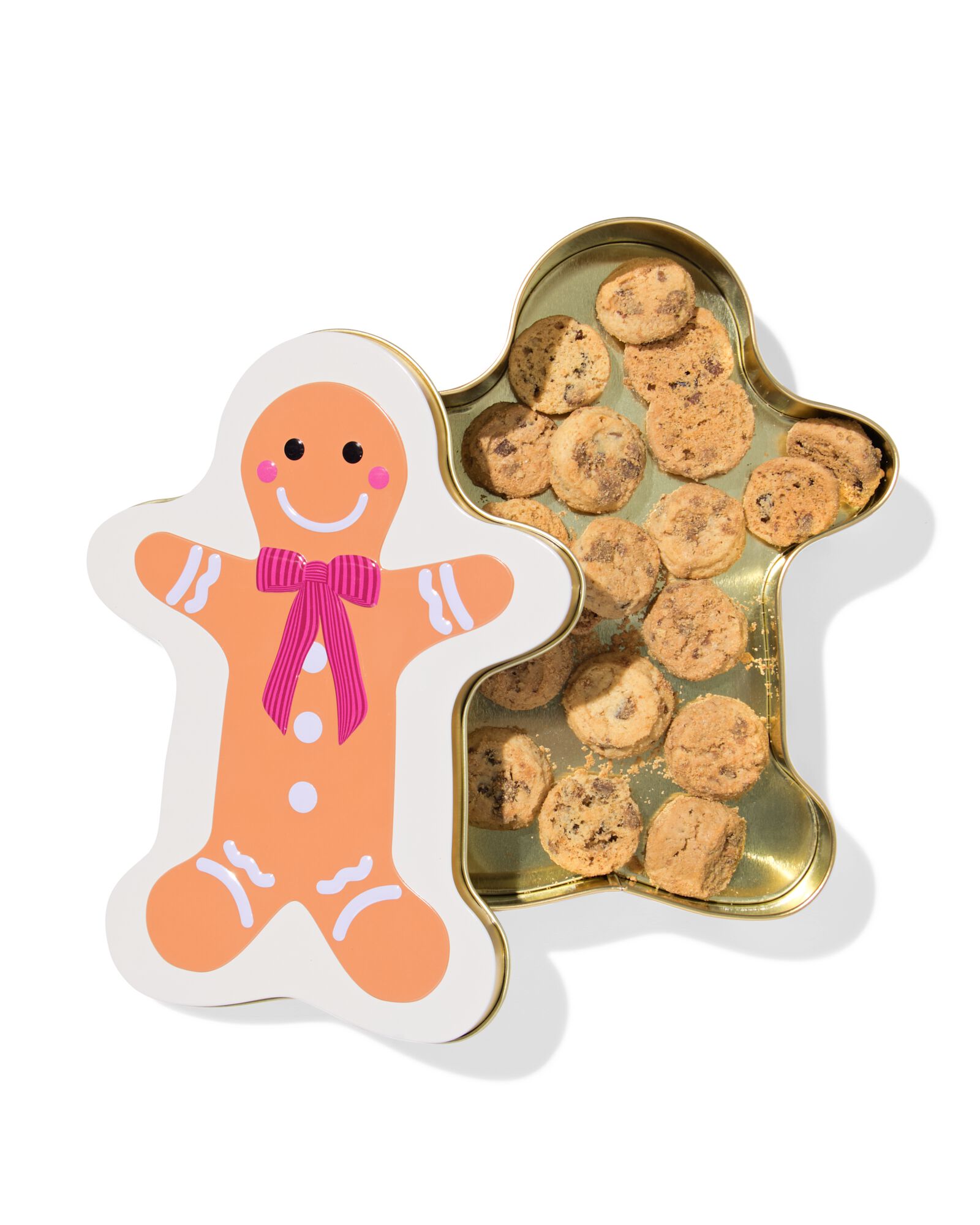 bo&icirc;te de No&euml;l de mini-biscuits aux p&eacute;pites de chocolat  - 24562502 - HEMA