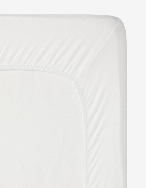 drap-housse - flanelle blanc - 1000013990 - HEMA