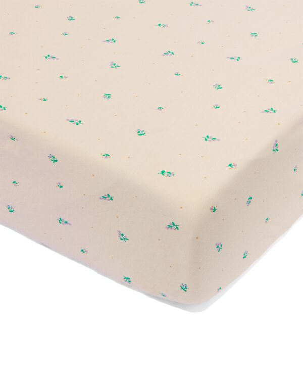 Kinder-Spannbettlaken, 60 x 120 cm, Blumen - 33304530 - HEMA