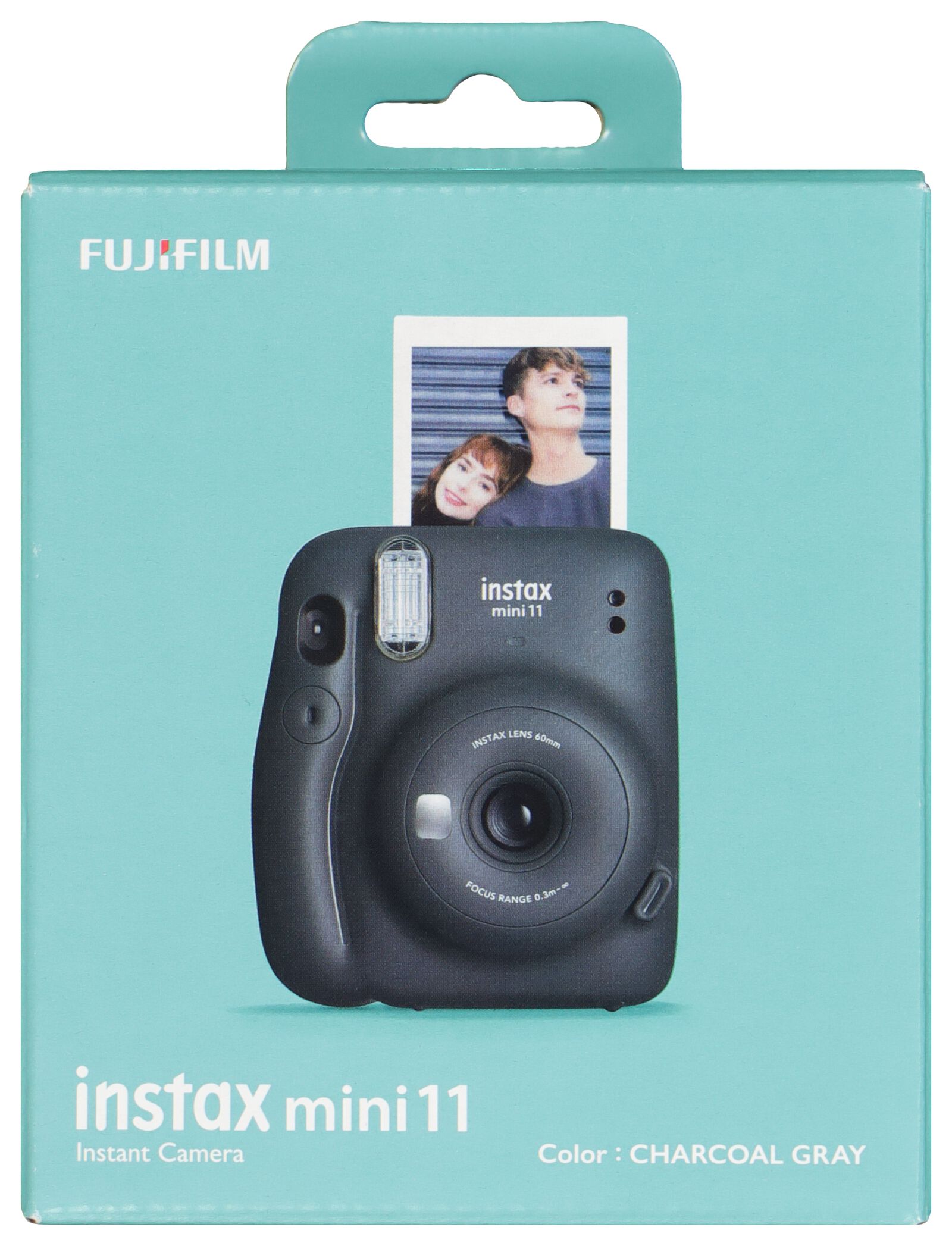 appareil photo instantan&eacute; Fujifilm Instax mini 11 noir - 1000029566 - HEMA