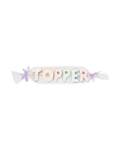 lettres guimauve "topper" 51g - 24602602 - HEMA