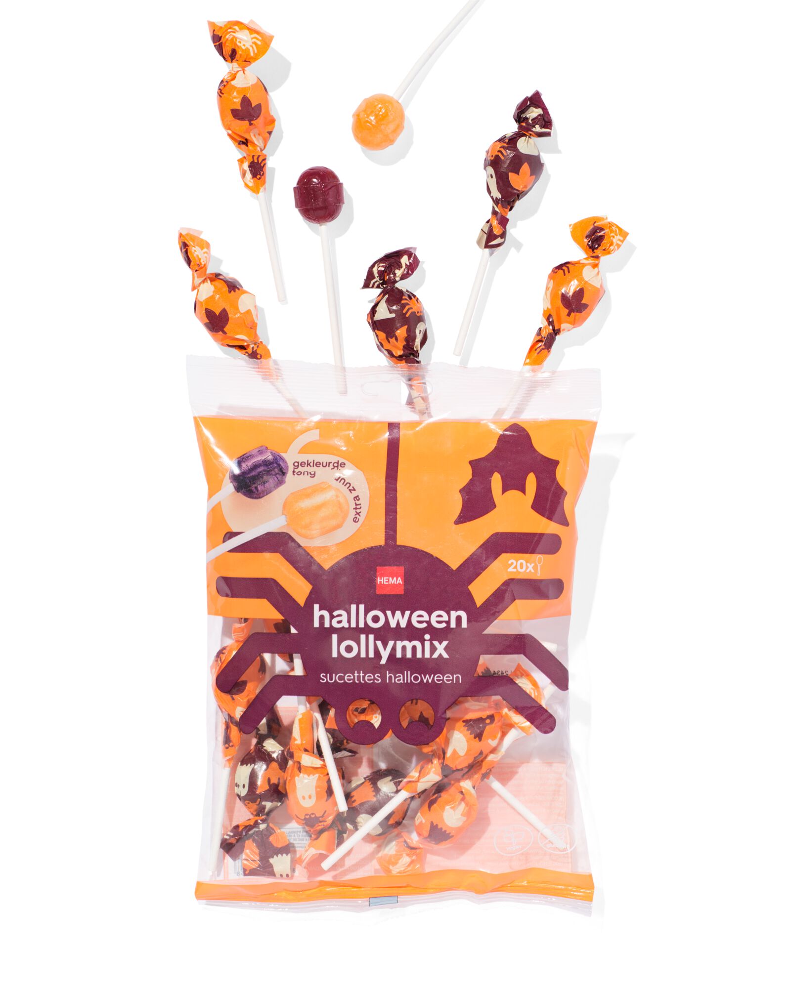 m&eacute;lange de sucettes d'Halloween  - 24302403 - HEMA
