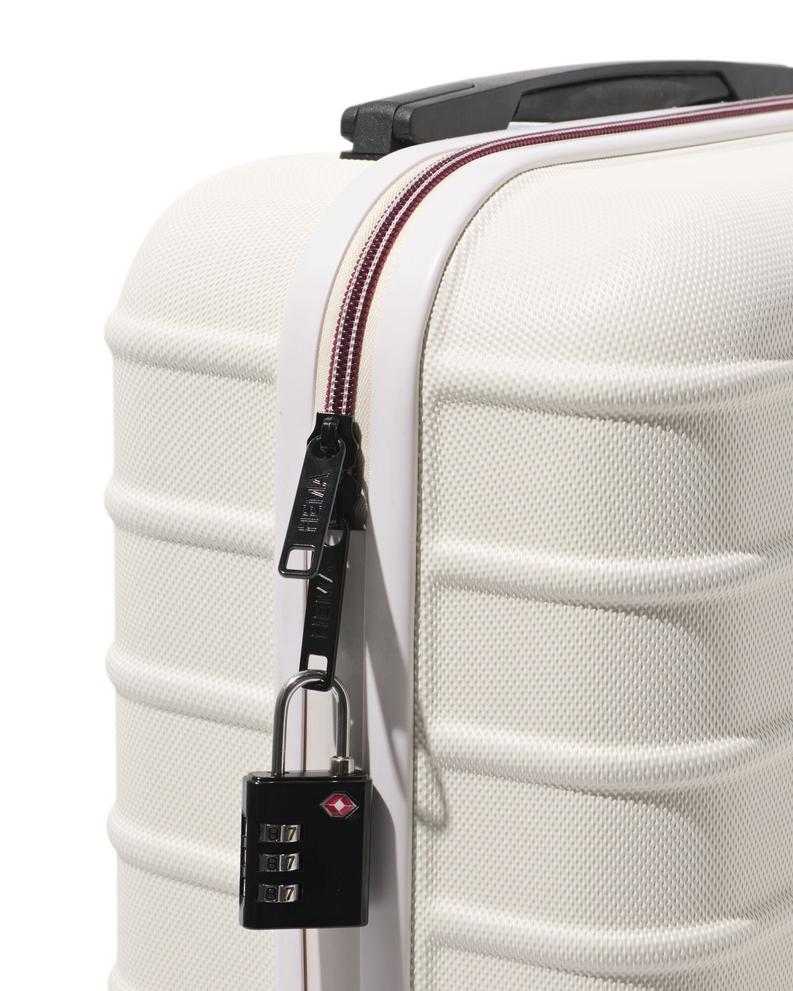 koffer 35x20x55cm 33L beige - 18670069 - HEMA