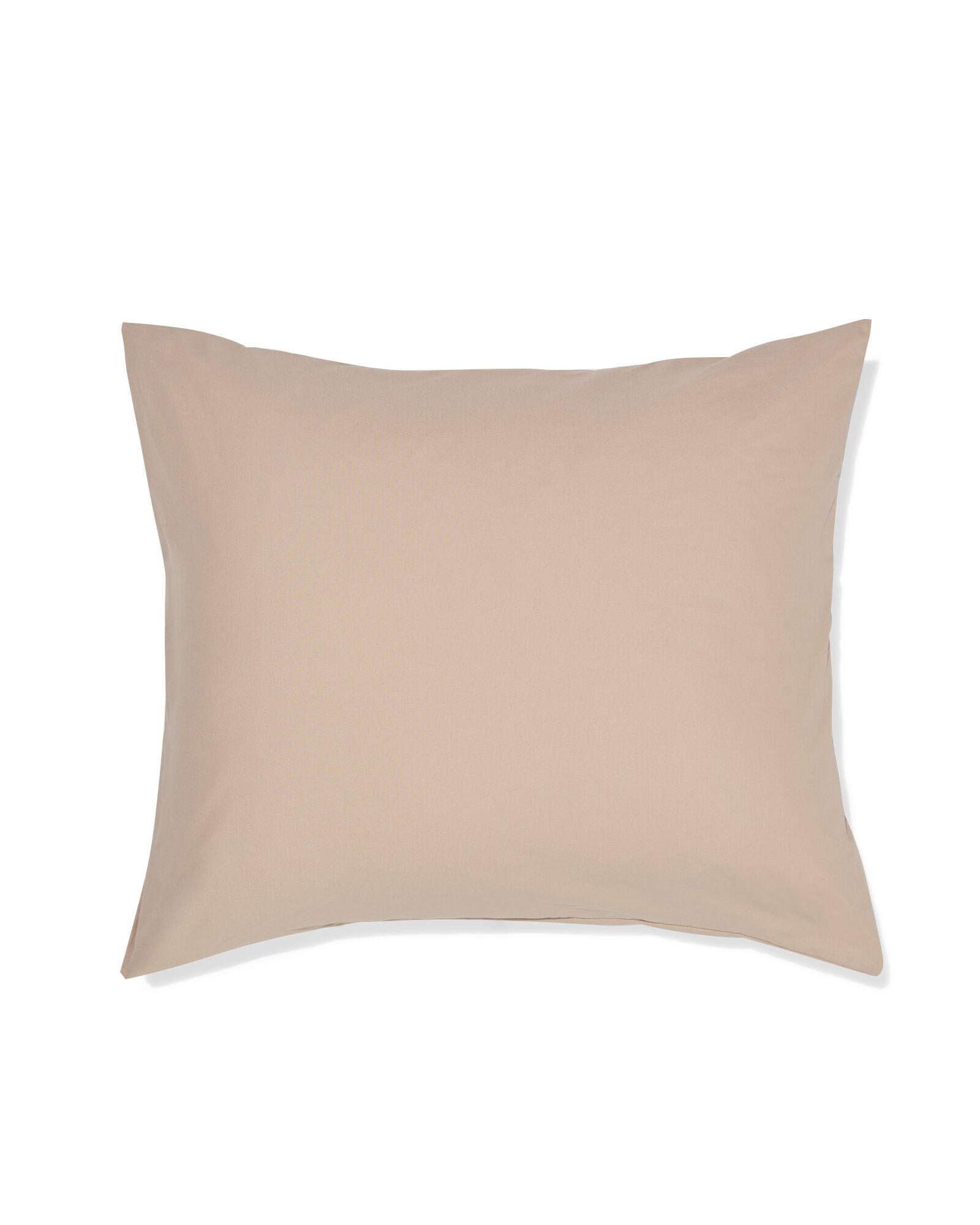 Kopfkissenbezug 60x70 cm weiche Baumwolle taupe - 5130027 - HEMA