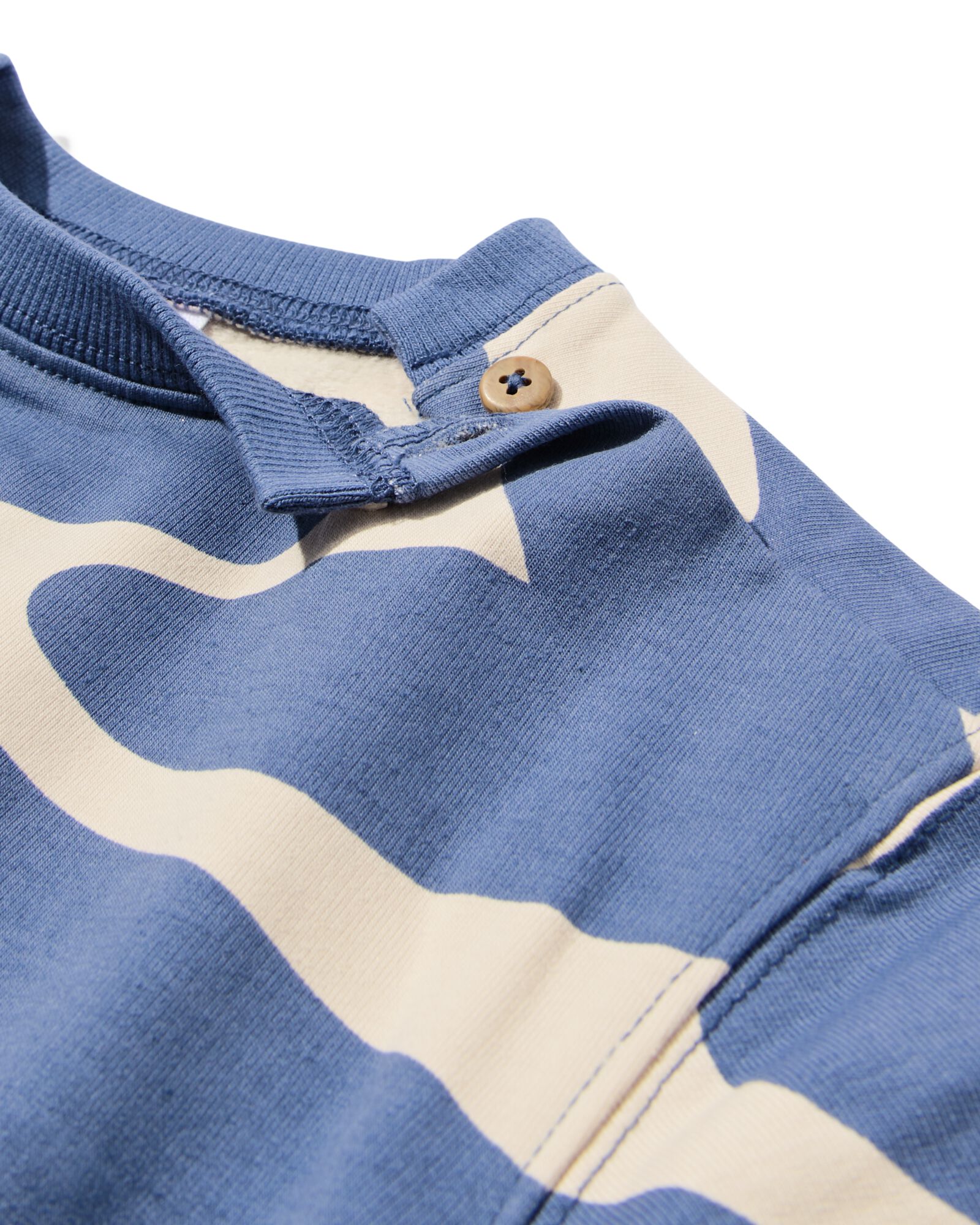 sweat abstrait b&eacute;b&eacute; bleu - 33165270BLUE - HEMA