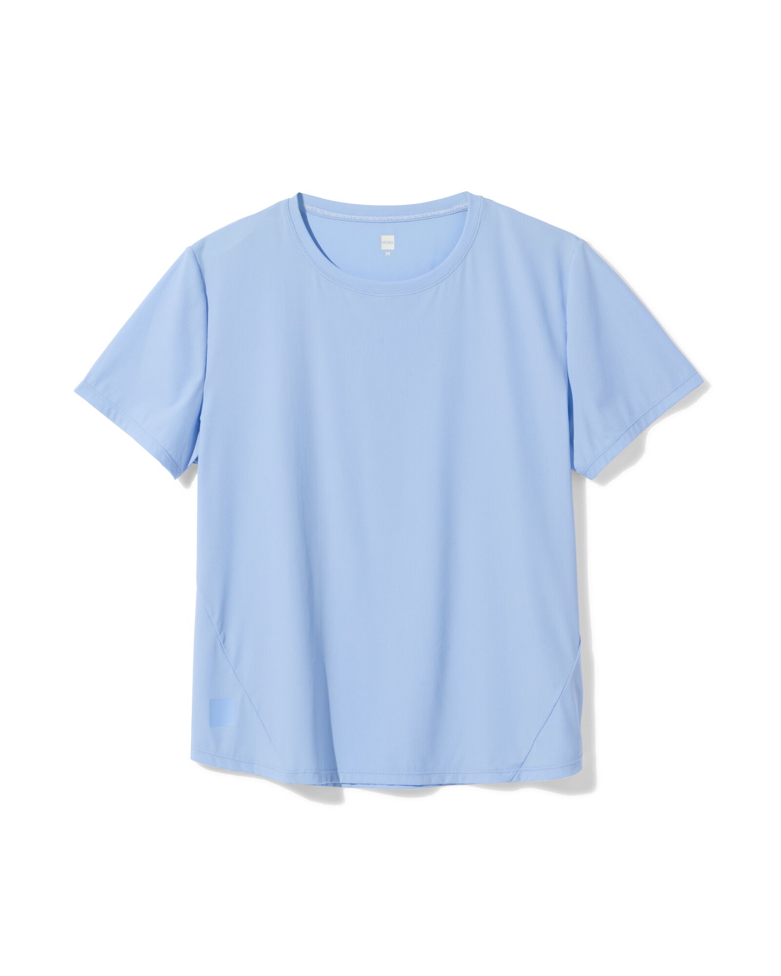 damessportshirt  lichtblauw lichtblauw - 36000465LIGHTBLUE - HEMA